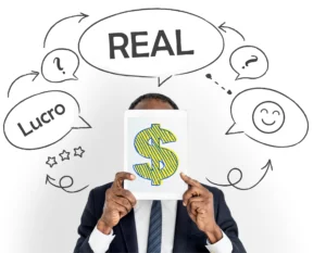 Homem opta por lucro real.