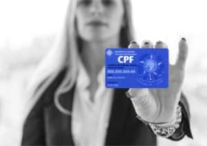 O CPF como único documento identificador do brasileiro.