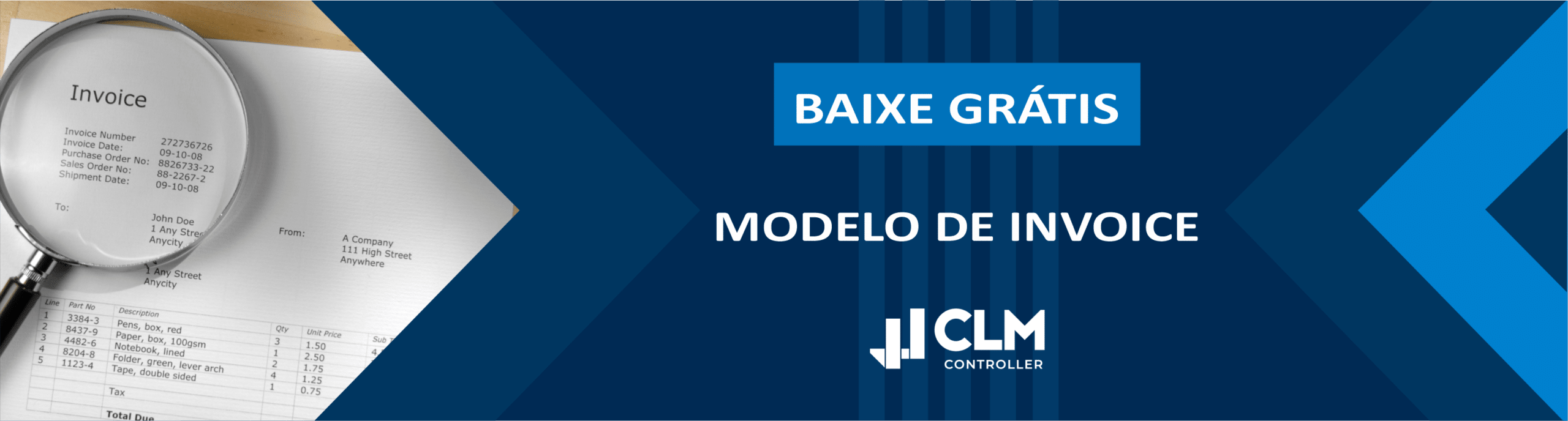 MODELO DE INVOICE GRÁTIS