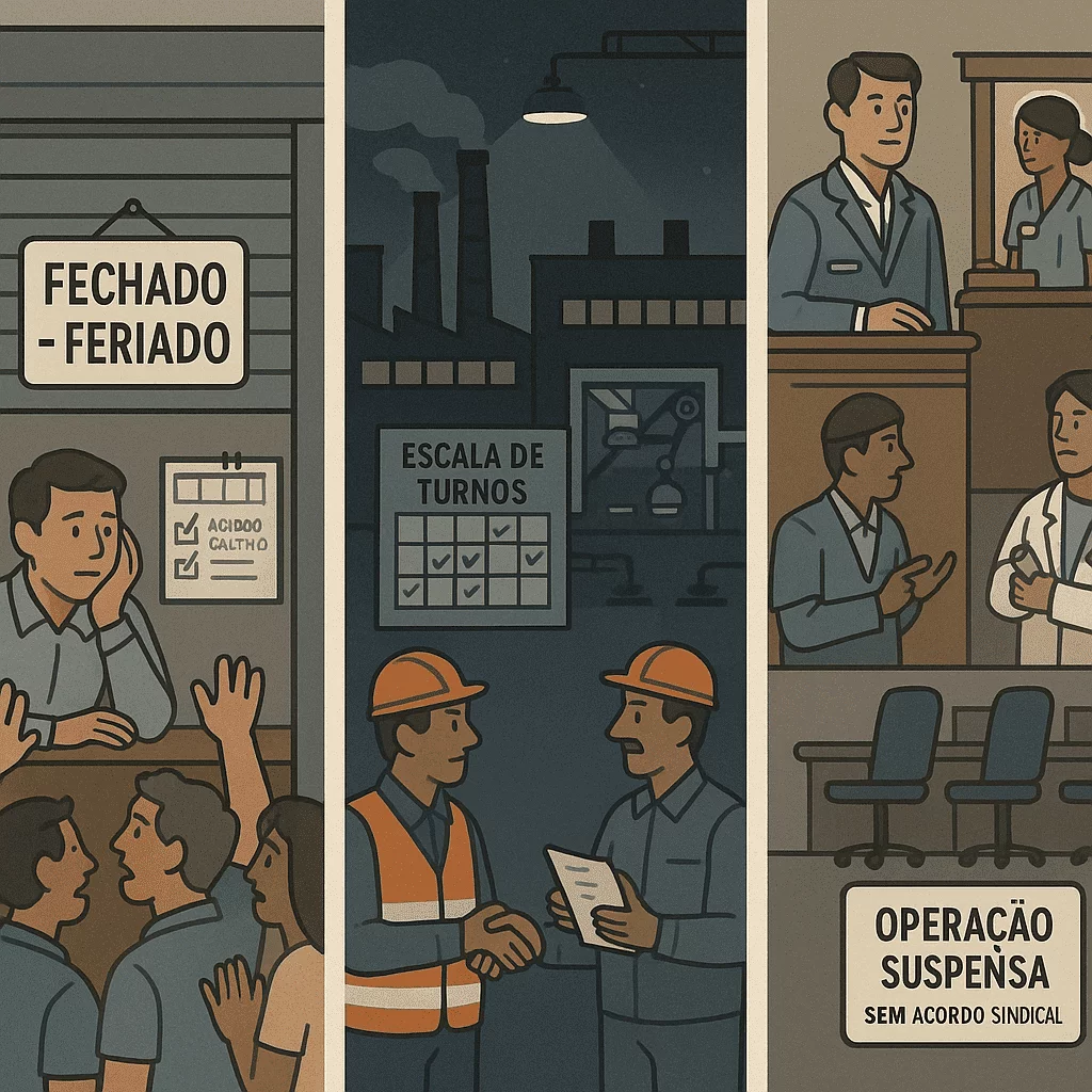 impactos nos setores de comércio, indústria e serviços