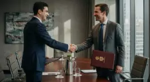 Ajudando as empresas a firmarem contratos bem alinhados