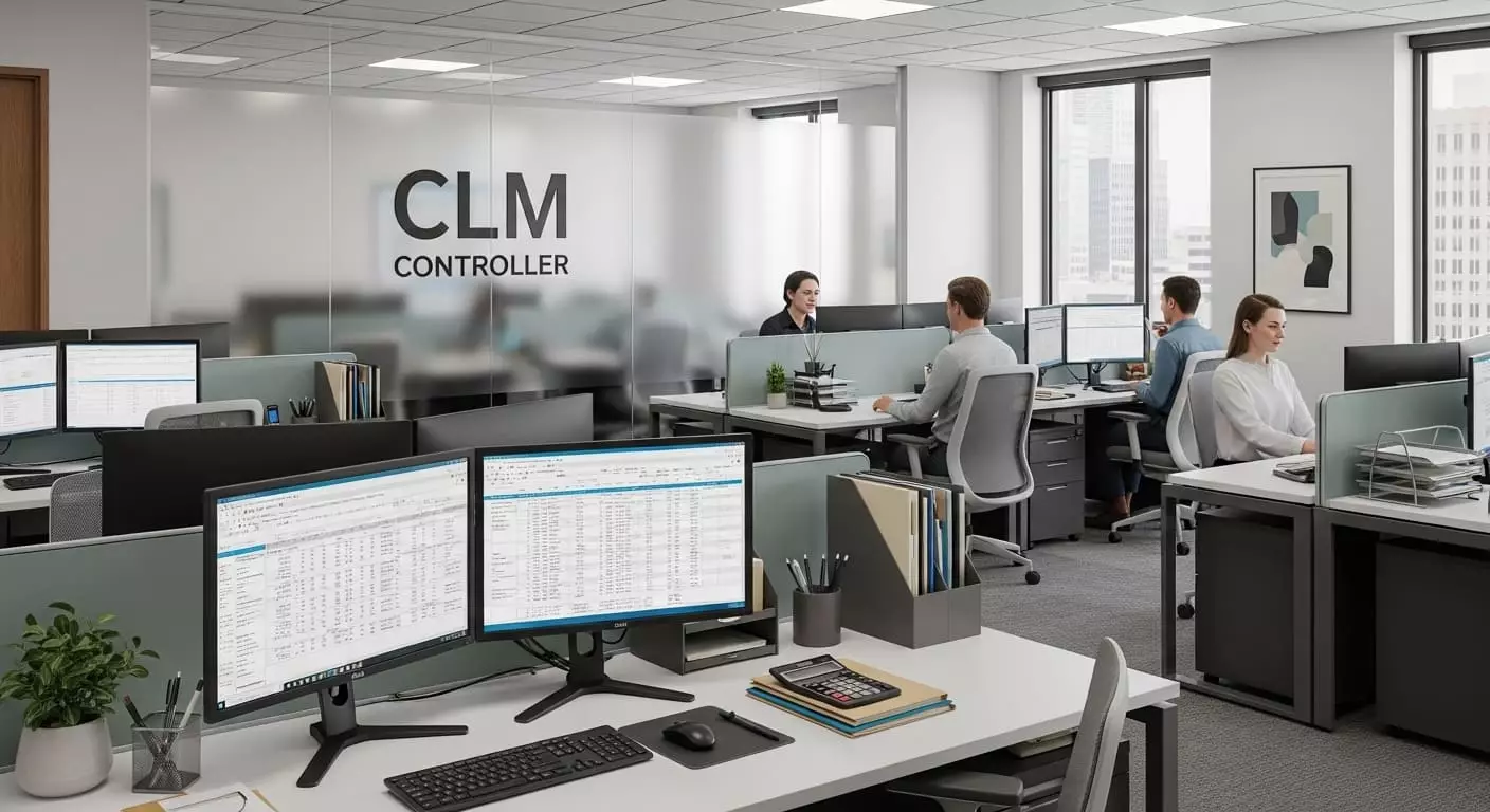 Qual é o papel da CLM Controller nesse processo de adaptação