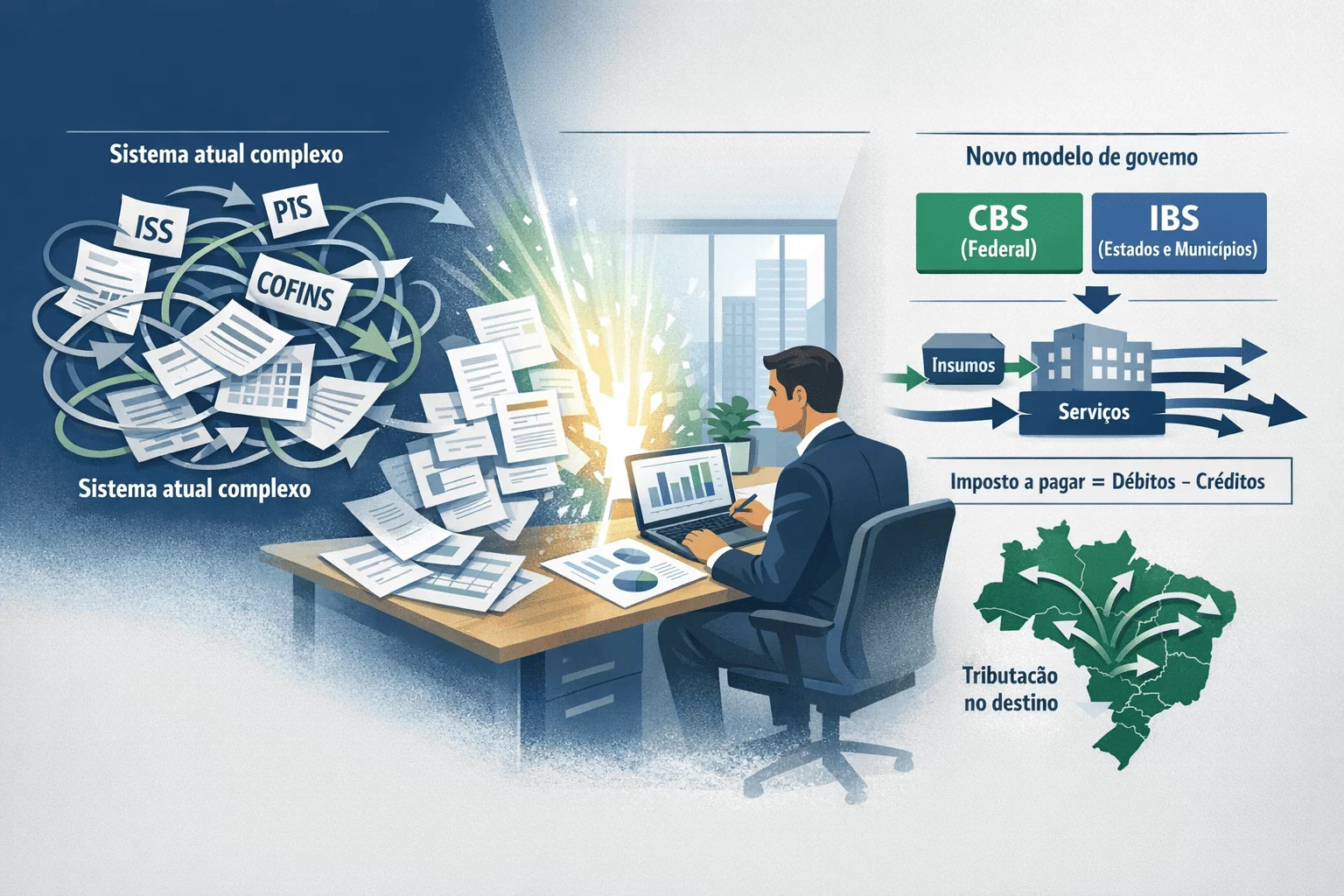 O que muda com CBS e IBS no setor de serviços O que muda com CBS e IBS no setor de serviços