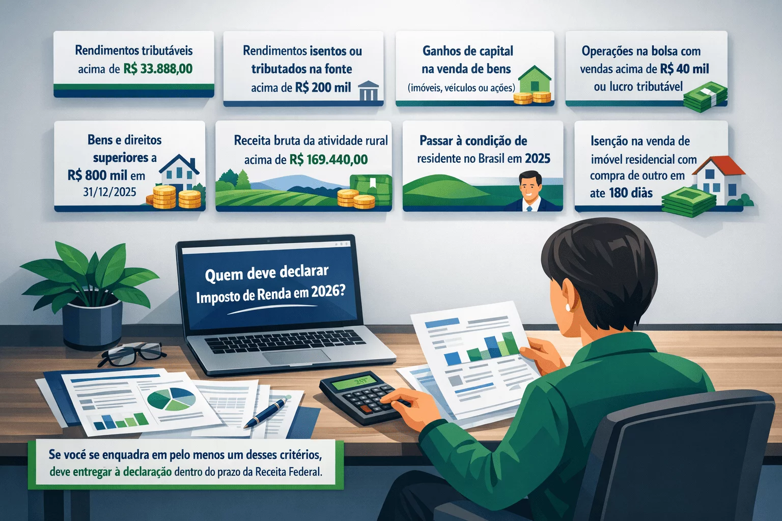 Quem precisa declarar o Imposto de Renda em Quem precisa declarar o Imposto de Renda em